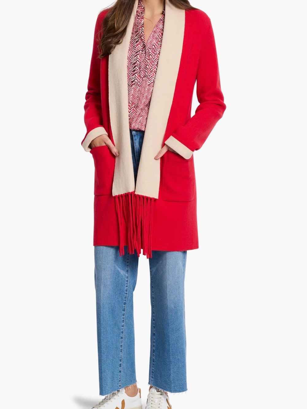NWT NIC + ZOE Cool Nights Reversible Cardigan Women’s Size Medium